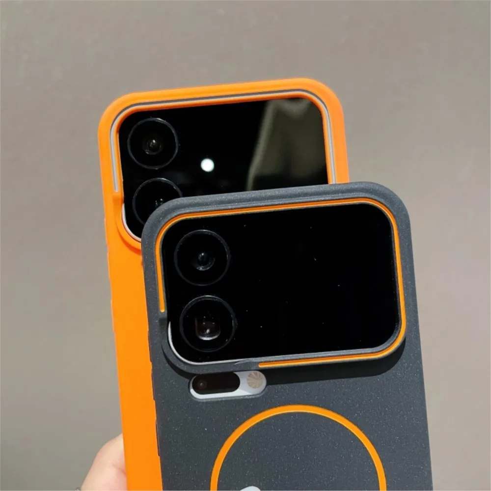 Matte Liquid TPU Silicone Magnetic Case with Wireless Charging Compatibility