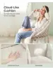 SONGMICS Hanging Chair, Hammock Chair with Large, Thick Cushion, Boho Swing Chair for Bedroom, Patio, Balcony, Garden 4