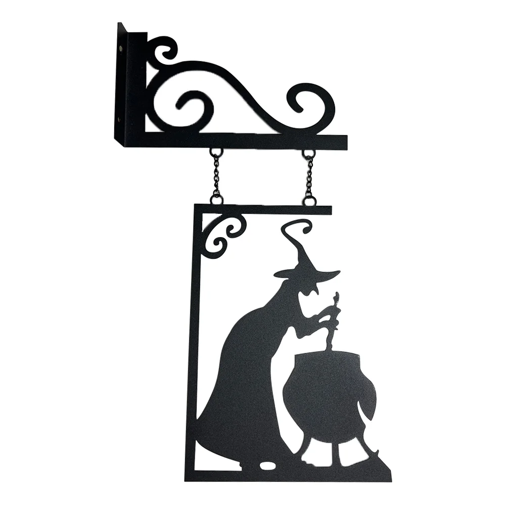 Ganci A Sospensione Per Piante 30,5 Cm - Confezione Da 2 Staffe In Metallo Nero Per Fiori, Vasi, Mangiatoie E Lanterne - Ideali Per Patio E Giardino