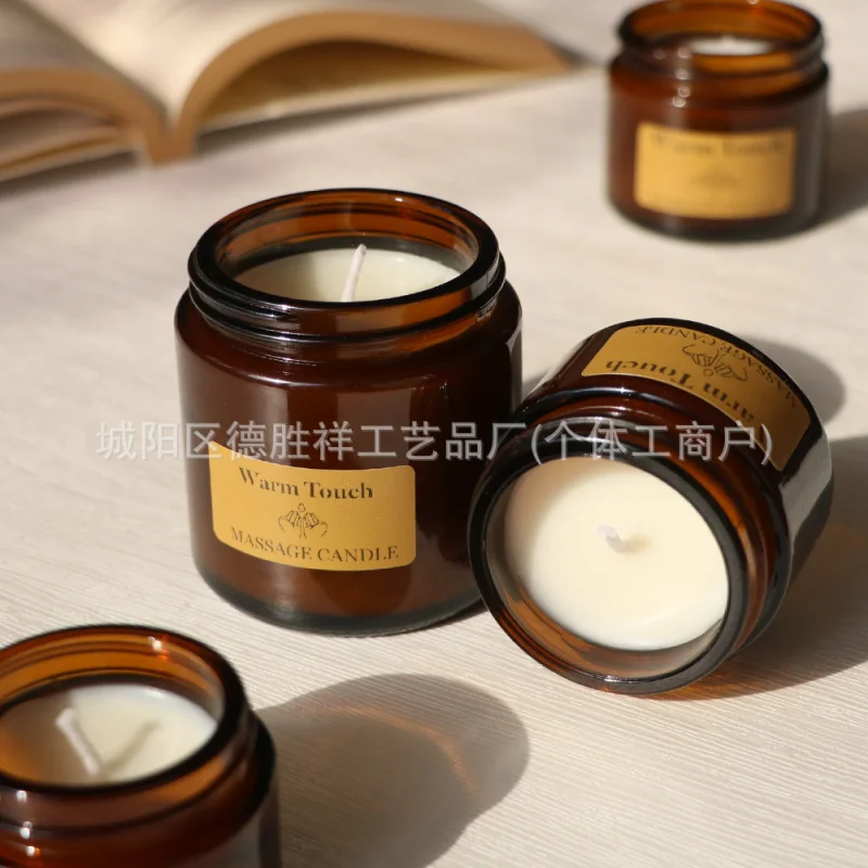 40Low Temperature Essential Oil Candle Not HotspaMassage Can Be Used as Sexy Candles for Export to European and American Factori