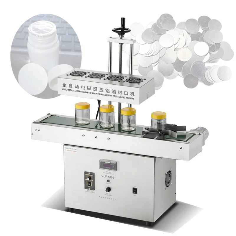 

Continuous Aluminum Foil Sealing Machine Electromagnetic Induction Fast Aluminum Foil Gasket Heat Sealing Machine