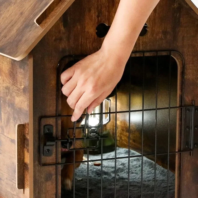 Cozy Wooden Dog House for Small Pets