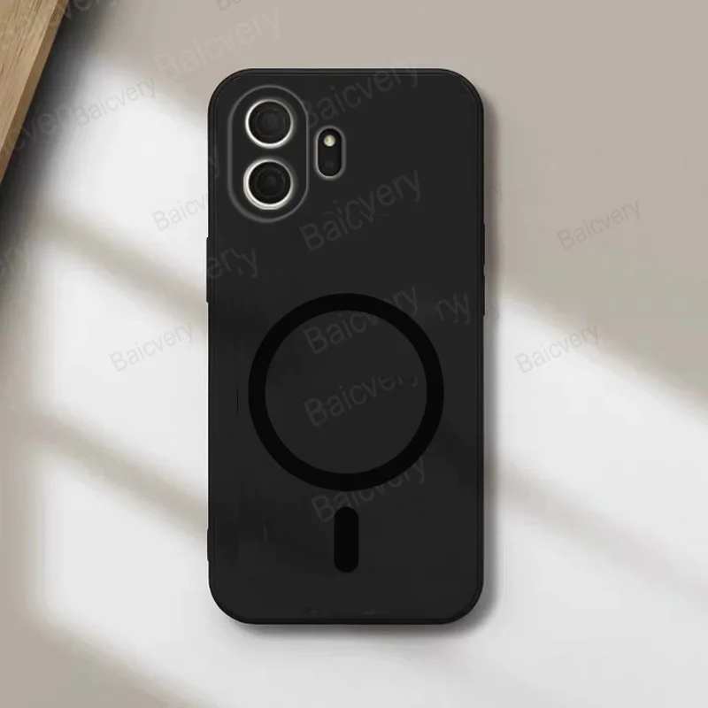 Soft Protective Black Cover with Magnetic Sticker