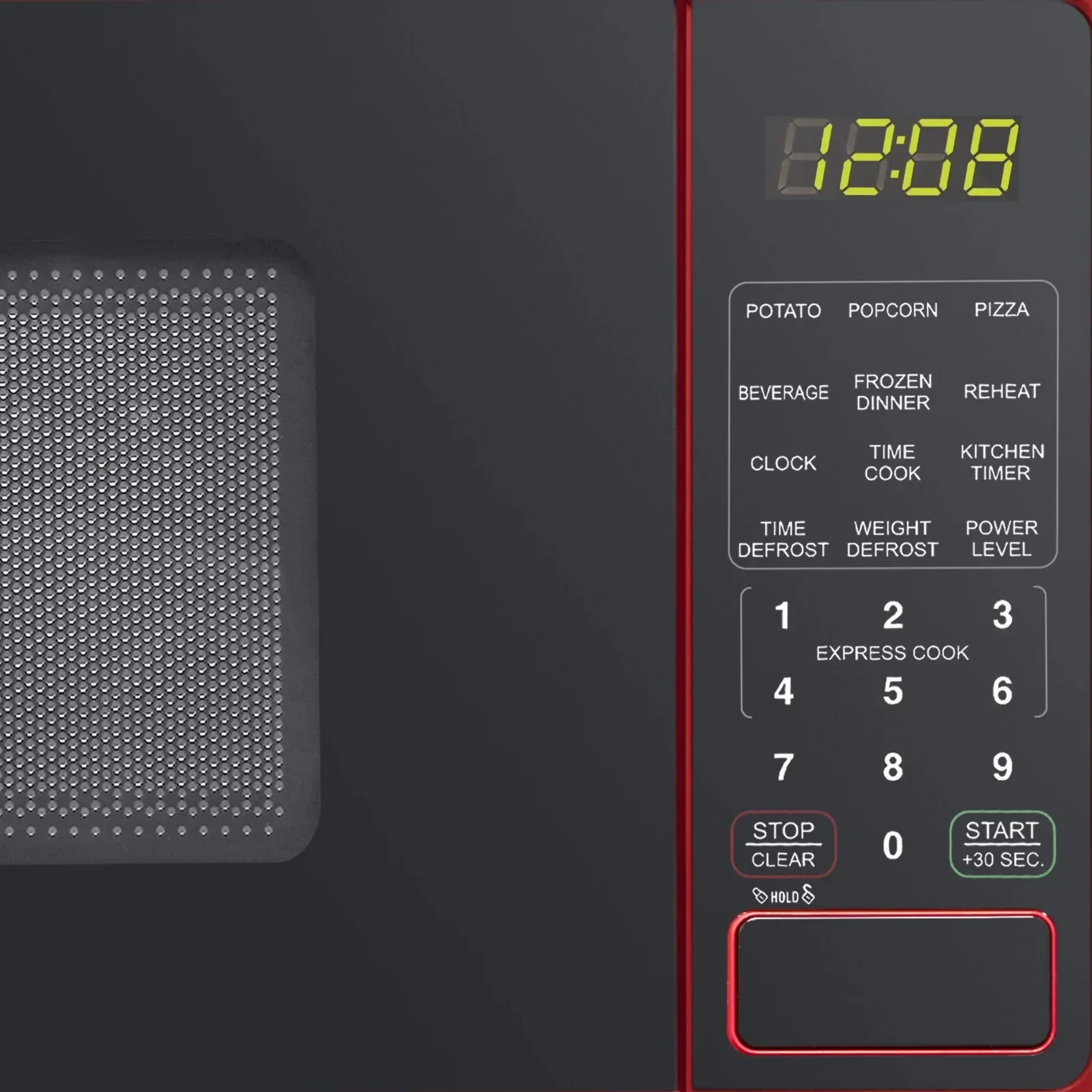 0.7 cu. ft. Countertop Microwave Oven, 700 Watts, Red Kitchen Appliances.USA.NEW 5