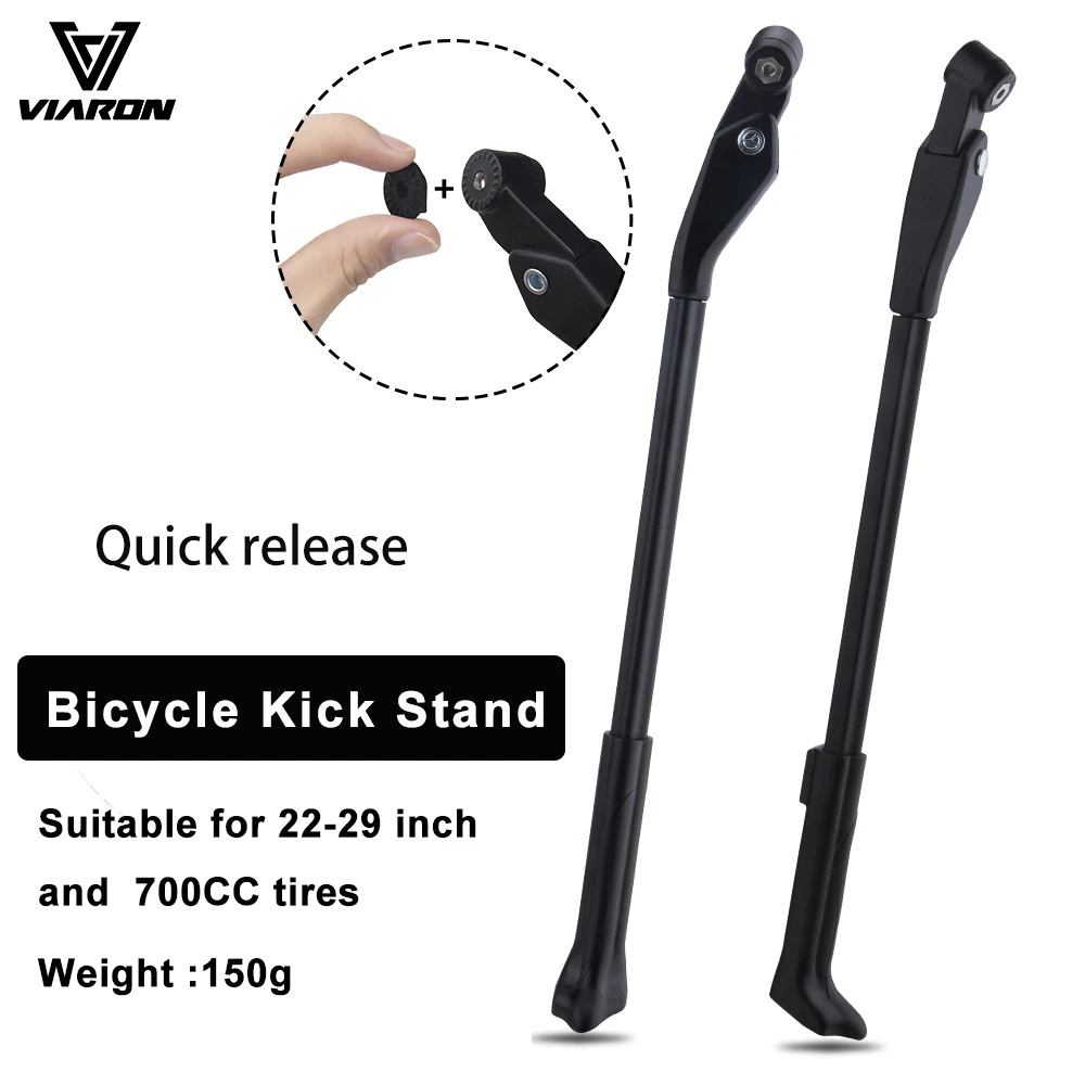 Bolany Quick Release / Thruaxle Kick Stands Mtb Road Bike Stand