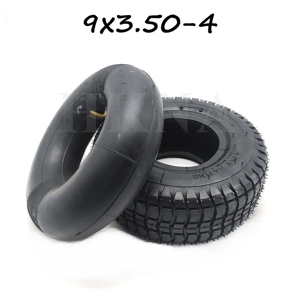 

Electric Scooter 9x3.50-4 Tires 9-inch 9*3.50-4 Inner Tube Outer Tire for Electric Tricycle And Beach Car Wear-resistant Tyre