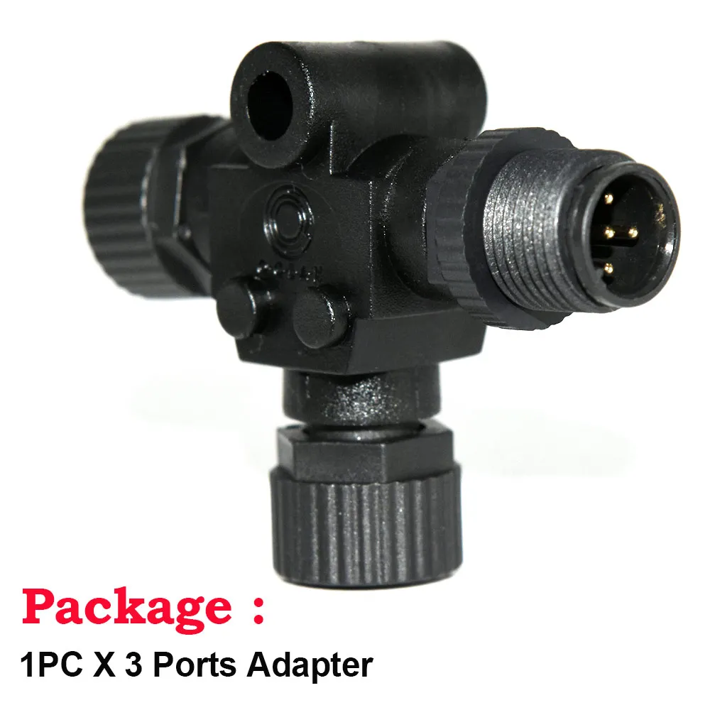 NMEA 2000-Kabeladapter, serielles Datennetzwerk, Marineboot, NMEA 2000-Starter-Kit, ABS, T-Typ, 5-poliger Stecker, Adapterkabel, 0,5–4 m – Detail 9