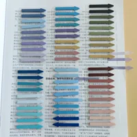 300 Sheets Transparent Fluorescent Index Tabs PET Arrow Flags Sticky Note for Page Marker Planner Stickers Office School 2