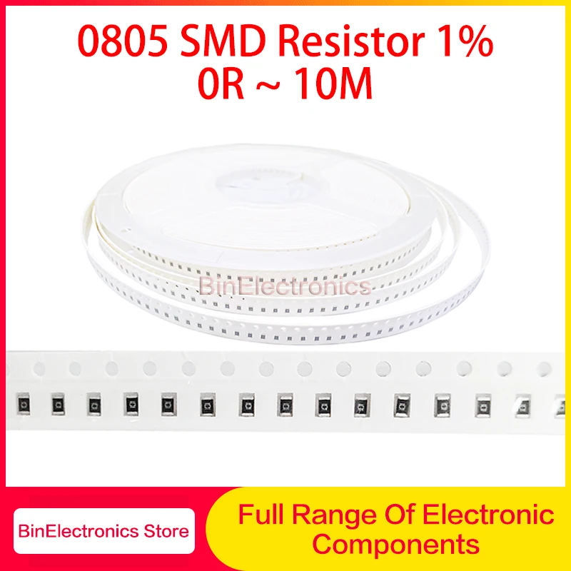 5000 шт. 0805 резистор SMD точность 1% 0 Ом ~ 10 м Ом 1K 2,2 K 10K 100K 0 1 10 100 150 220 330 Ом 1R 10R 100R 150R 220R 330R комплект карбоновых резисторов 1r 1k 300 k 30 значений 10 шт 5% шт 1 вт резистор 820 0 1r ом 750r ом 1k 100k