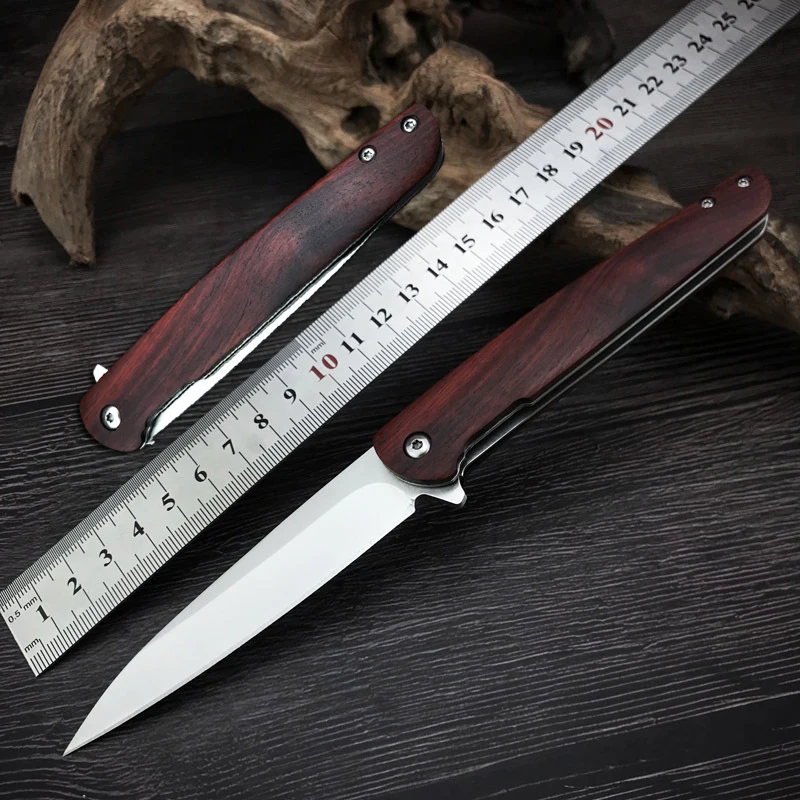 Best Folding Knife Wood Handle Folding Pocket Knife Wooden Handle
