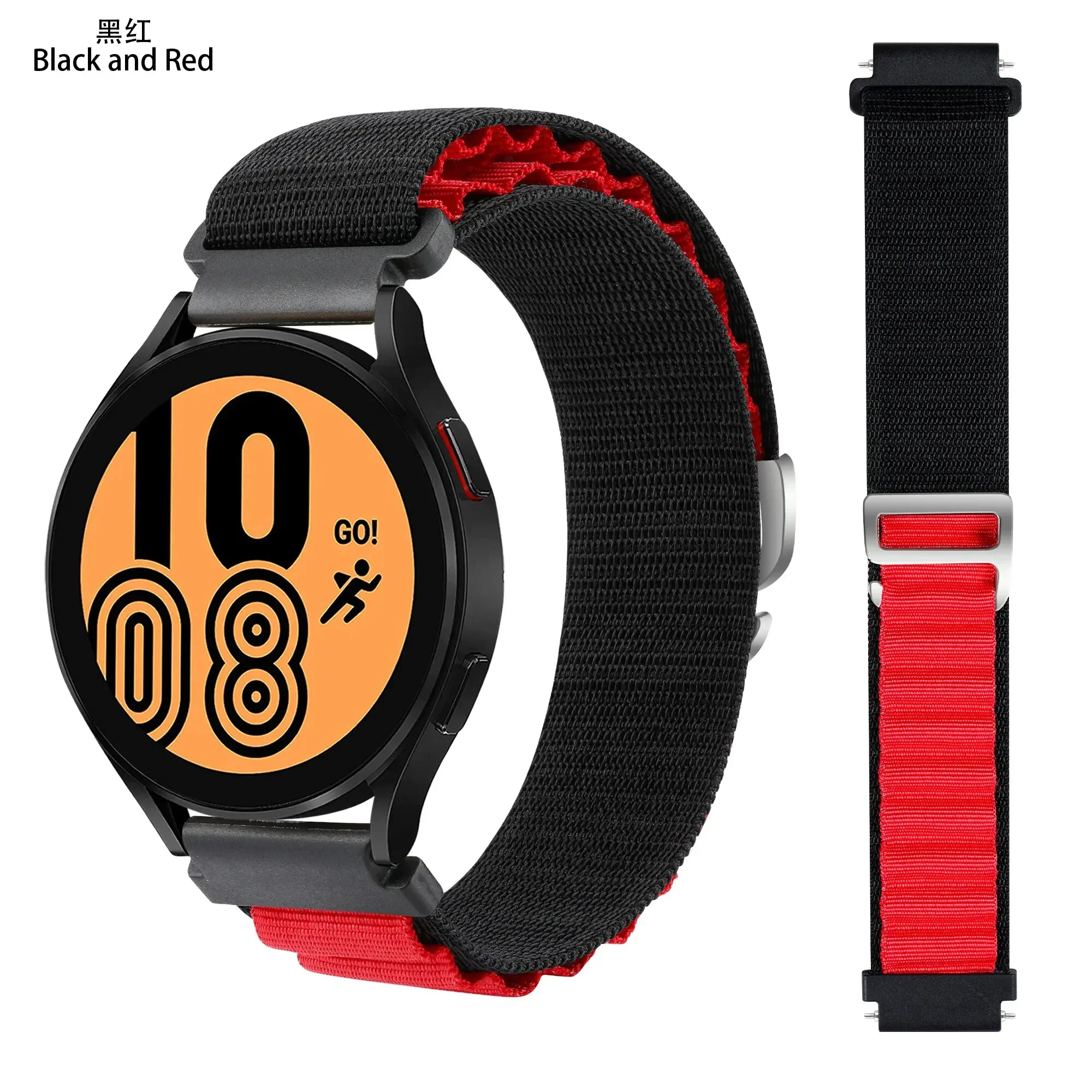 Nylon Alpine Loop Adjustable Sports Strap Bracelet in a variety of colors.