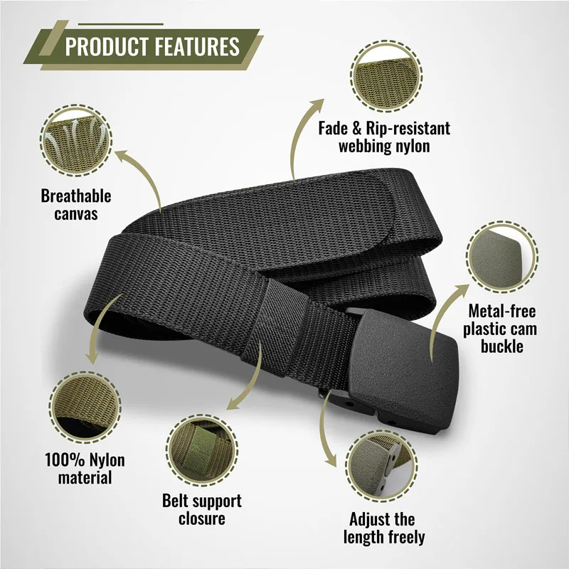 Tactical Nylon Belt 2