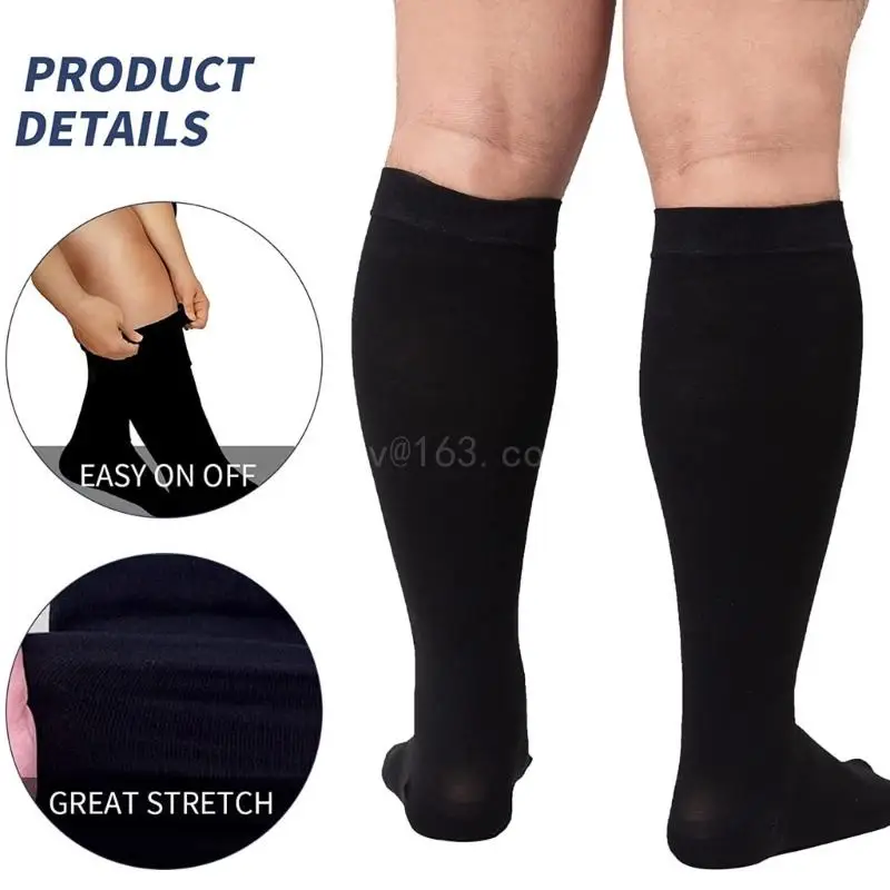 

Компрессионные чулки большого размера для мужчин и женщин, гольфы для езды на велосипеде и беременности