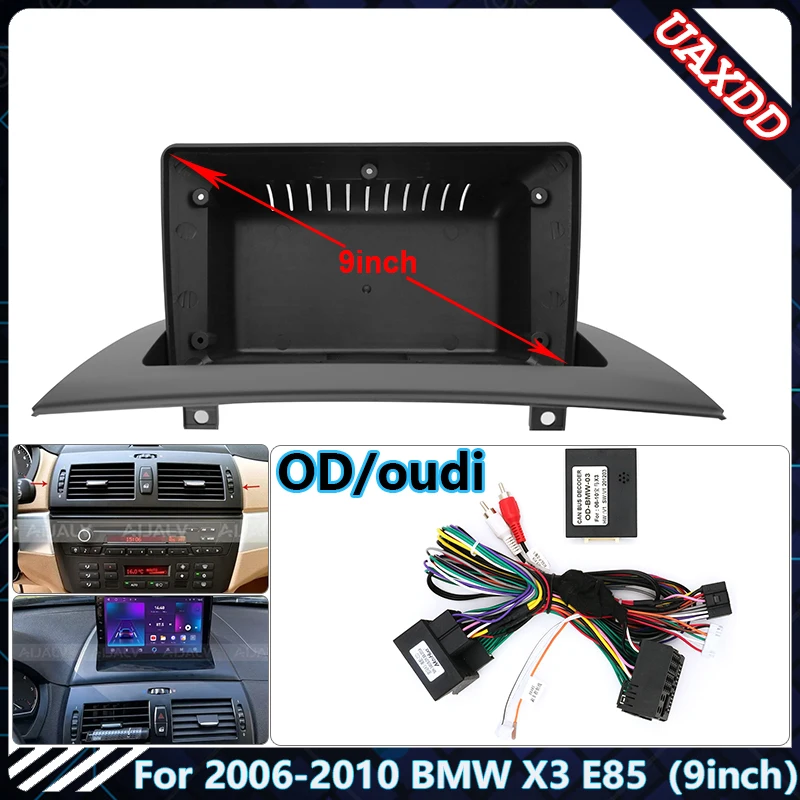 Enhanced 9-Inch Android Car Radio Stereo with Multimedia Video Player and Installation Kit