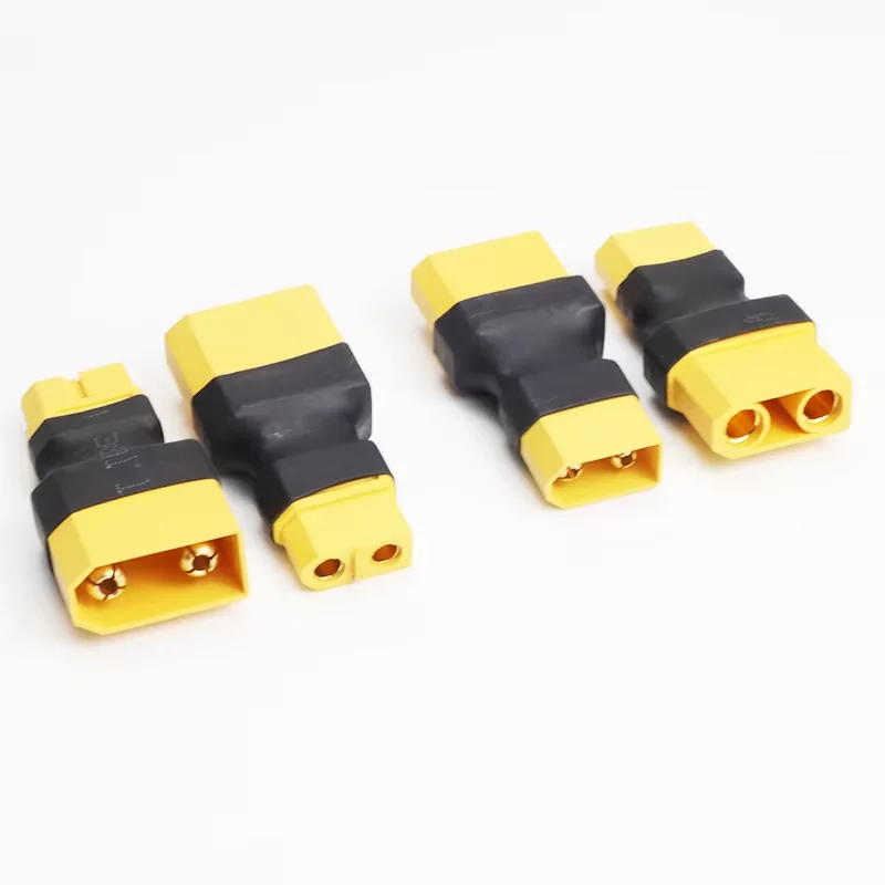 5PCS 어댑터 XT60 남성/여성-XT90 남성/여성 커넥터 변환 어댑터 RC Lipo 배터리 제어 부품 DIY