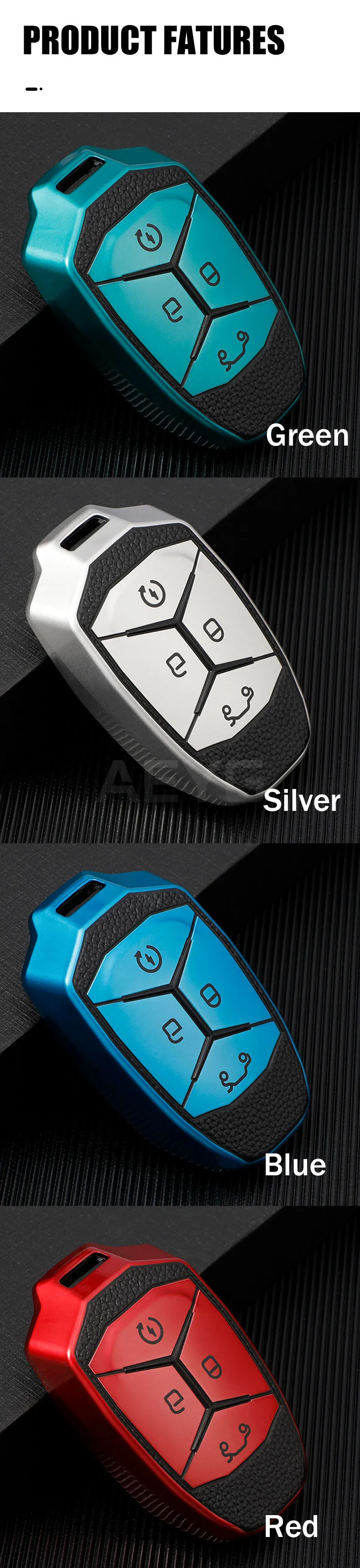 Cover Chiave/telecomando per LYNK&CO 01 02 03 5 2016 2017 2018 2019 - S2374ee8585a745688a02dd8b789471a6C