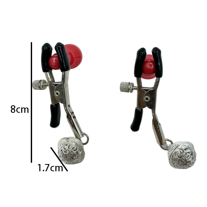 Metal Hollowing Nipple Clamps Slave Bdsm Bondage Clitoris Clip Massage Breast Stimulator Sex Products For Couples Lover Games
