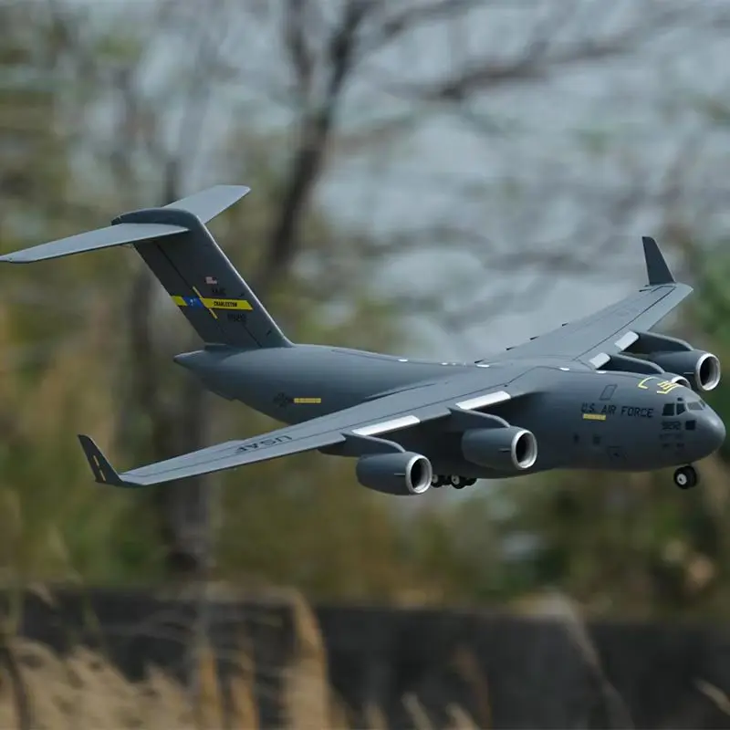 Electric Model Aircraft Transport Plane with Sound