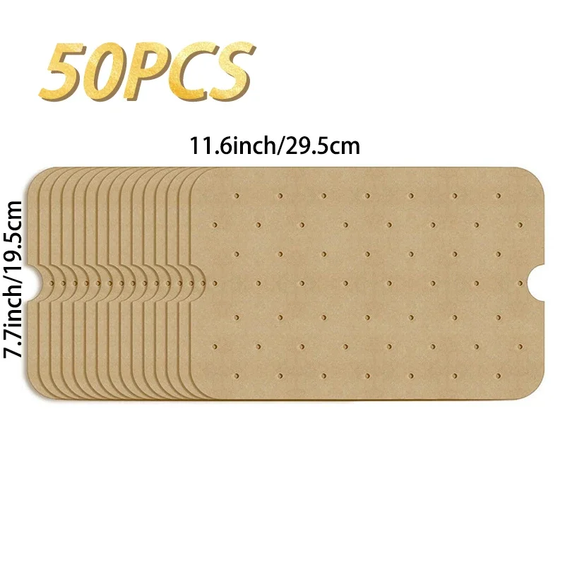 Air Fryer Liners Air Fryer Parchment Paper for FG551 Ninja Foodi Smart XL 6-in-1 Indoor Grill Non-stick Perforated Airfryer Liner Baking Tools