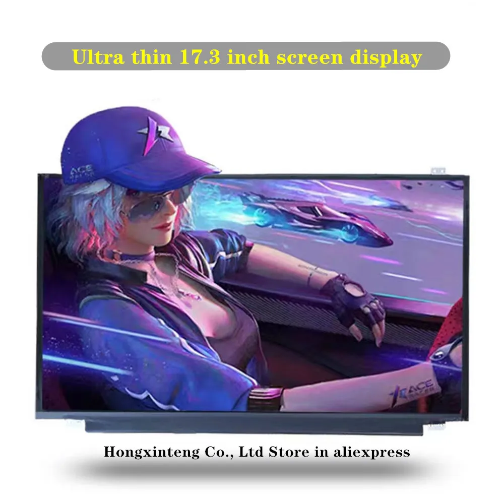 Tela Lcd com Tela hd Nt173wdm-n21 Nt173rtn02.0 B173rw01 V.5 N173fga-e34 Nt173wdm-n11 17.3slim 30pins - Imagem 2