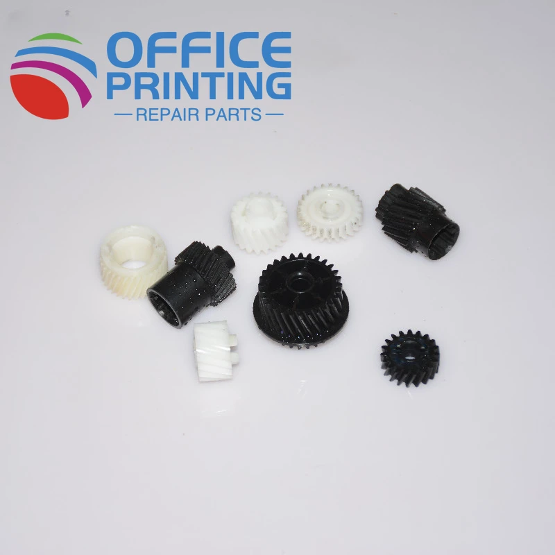 

1Set. 90% new developer gear for konica C7000 C6000 C6501 C6500 C1100 C6085 C8000 C1085 C6085