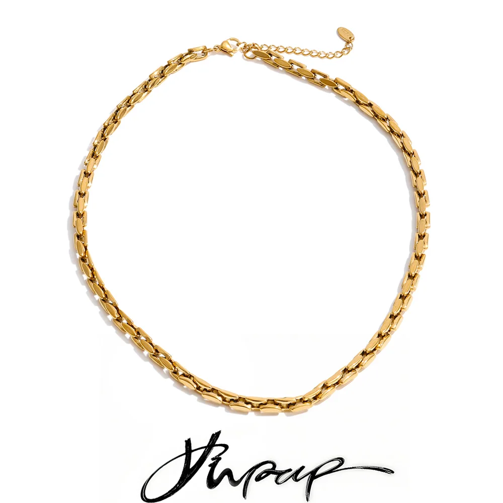 Stainless Steel Chain Necklace Jewelry