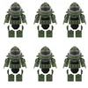 City SWAT Ghost Commando Figures Special Forces Building Blocks Modern Army Soldier Police Military Weapon Bricks Toys For kids 4