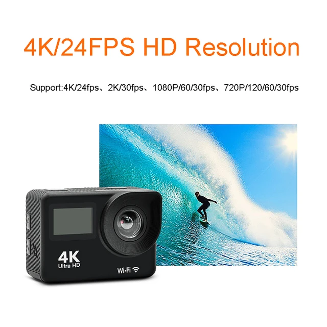 CAMERA SPORT 2' ULTRA HD 4K - D.P.A. Europe S.A.M.