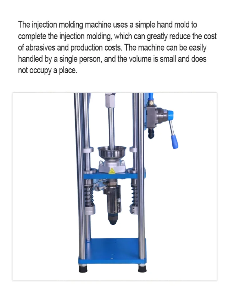 JH 220V/110V 15g Vertical Injection Molding Machine Desktop Polymer Plastic USB