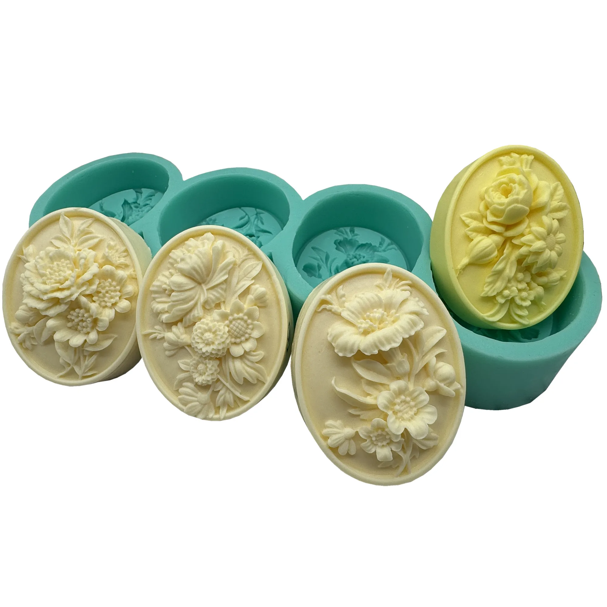 4 Oval Flower