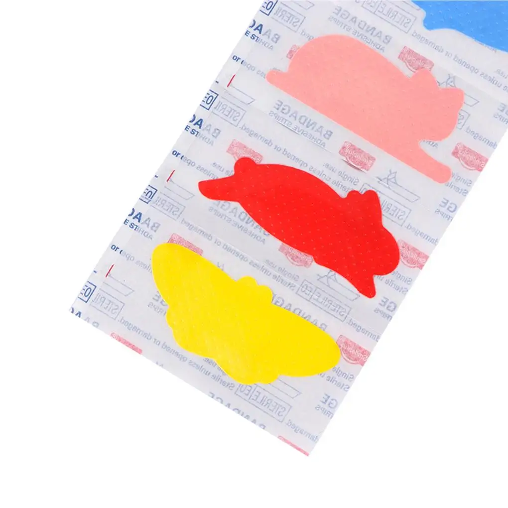 

60Pcs Waterproof Cute Cartoon Animal Children Bandages Wound Emergency Dressing Band-Aids