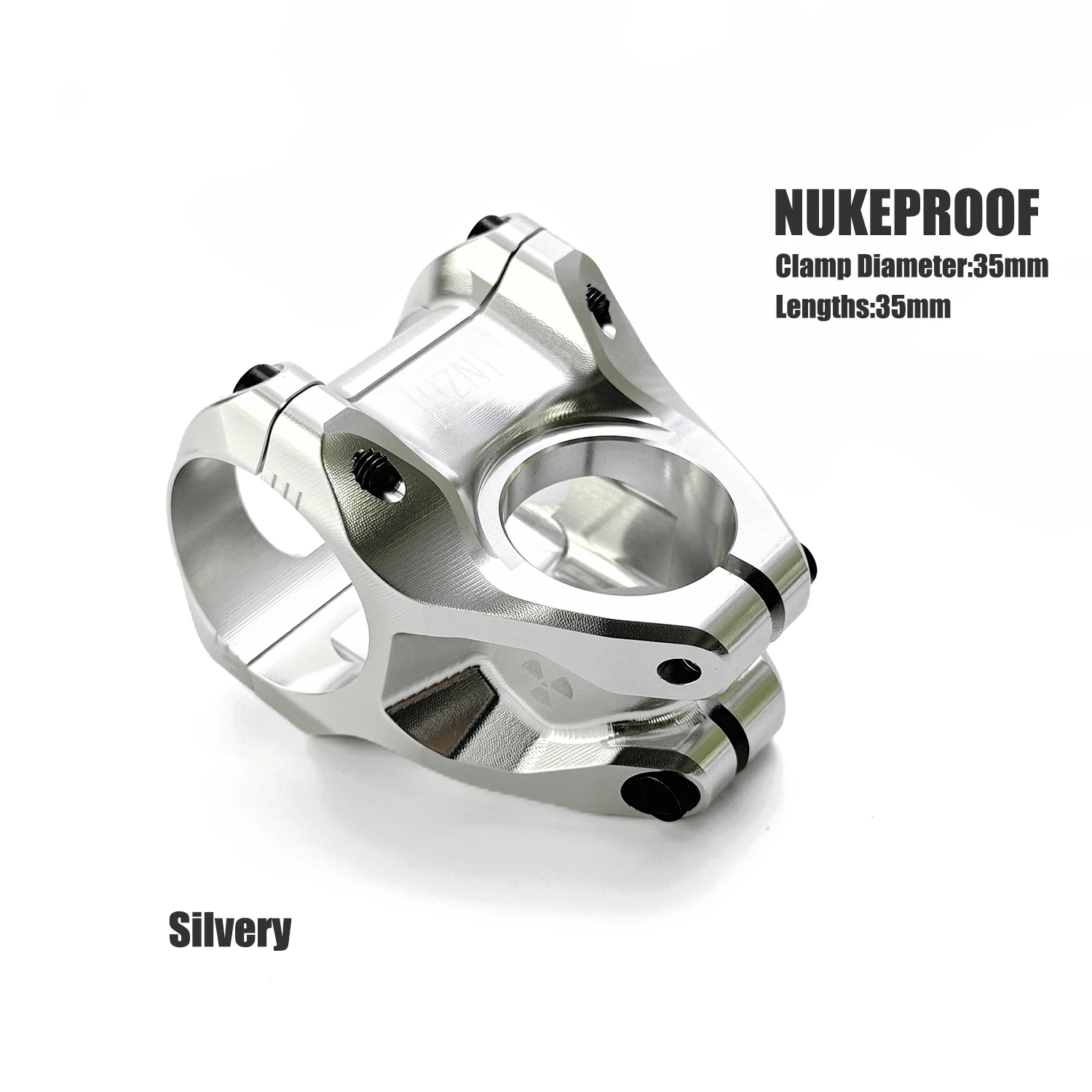 NUKEPROOF Horizon ステム シルバー MTB NUKEPROOF HORIZON Enduro Freeride Downhill MTB Bike Stem CNC