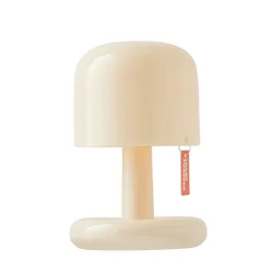Ambient USB Rechargeable Mushroom - Style LED Night Lamp (Night Light)
