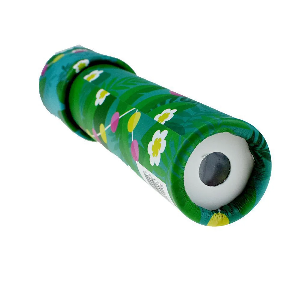 Paper Plastic Kaleidoscope Colorful Interactive Toy Children Gifts Random Color