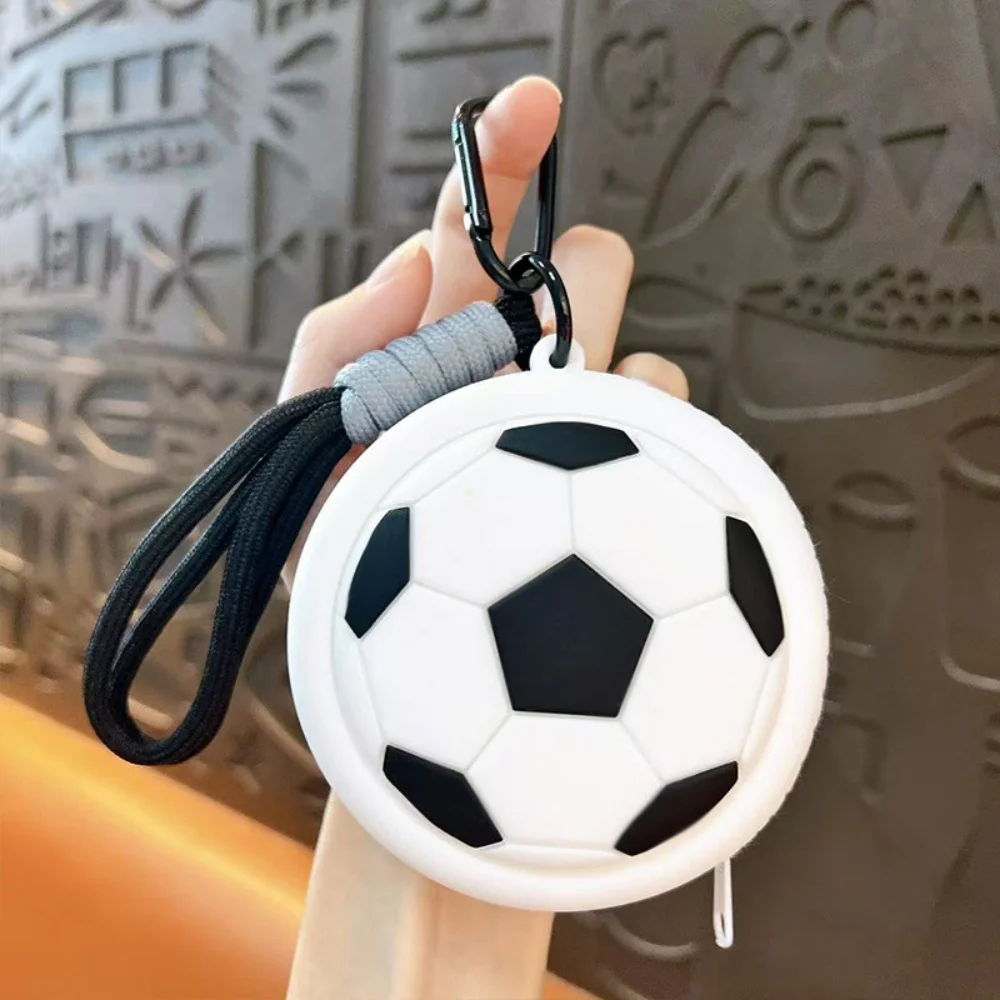 Multi-Sport Silicone Coin Purse & Storage Bag Keychain
