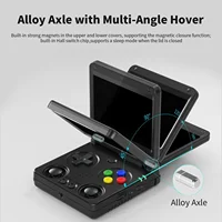 ANBERNIC RG34XXSP Флип-ручная консоль 3,4-дюймовый IPS-экран Linux 64-битный 64G 5000+ игр поддерживает 5G WIFI HD-MI ТВ-выход потоковая передача — изображение 4