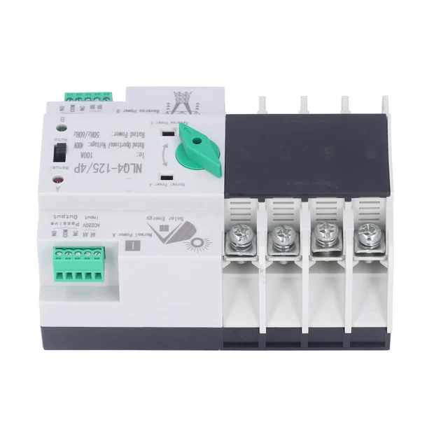Interruttore Trasferimento Automatico 4P 100A 220V - Doppia Alimentazione Per Backup Emergenza - Foto 10