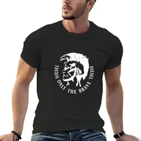 2025 nouveau T-shirt en coton pour hommes confortable col rond imprimé grande taille haut unisexe vêtements Harajuku rétro décontracté vêtements de rue 1