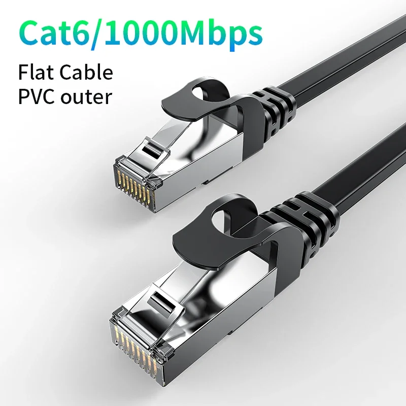 thumbnail image 1 of Cable Ethernet CAT8 de Unnlink, 40 Gbps, 2000 MHz, RJ45, cable de red LAN para Internet, Cat7, Cat6, para computadora portátil, PS5, PS4, Xbox, enrutador, módem, 1 of 5