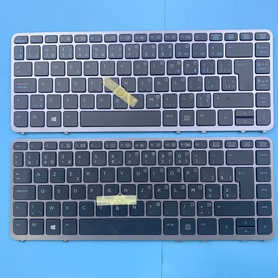 

Клавиатура для ноутбука с подсветкой для HP EliteBook 840 G1 850 G1 с макета Point CA BE(Azerty)