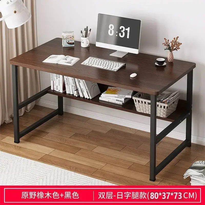 SH 2023 년 AOLIVIYA 간단한 책상 침실 컴퓨터 책상, 간단한 데스크탑 컴퓨터, 가정용 직사각형 렌탈룸, 학생 독서
