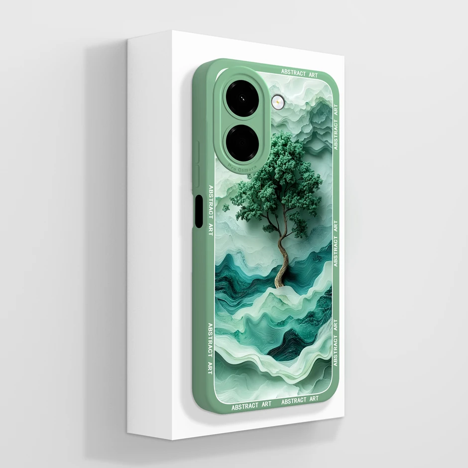 Stylish Gradient Love Heart Moon Soft Bumper Case - Anti-Slip & Antifouling Design