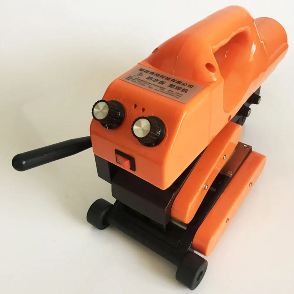 Geomembrane Welding Machine Hot Wedge Welder HDPE Sheet Plastic Pond Liner Welder PVC Repairing Welding Machine with Welding gun 2
