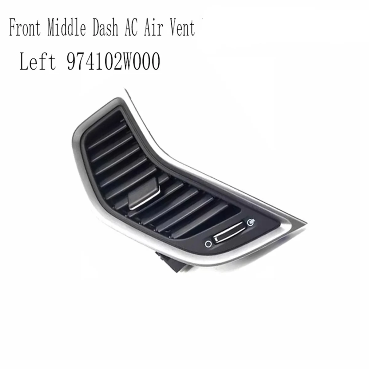 Front Middle Dash AC Air Vent Air Conditioning Outlet Grille Heater Vent for Hyundai IX45 Santa Fe Left 974102W000