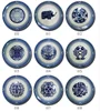 Chinese Style Blue and White Porcelain Ceramic Hanging Tray,Living Room Walls Light,Luxury Creative Decorations,Restaurant Ceram 5