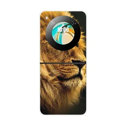 Cute Cat Hard PC Phone Back Cover Case, 6.9 for ZTE Libero Flip (50)