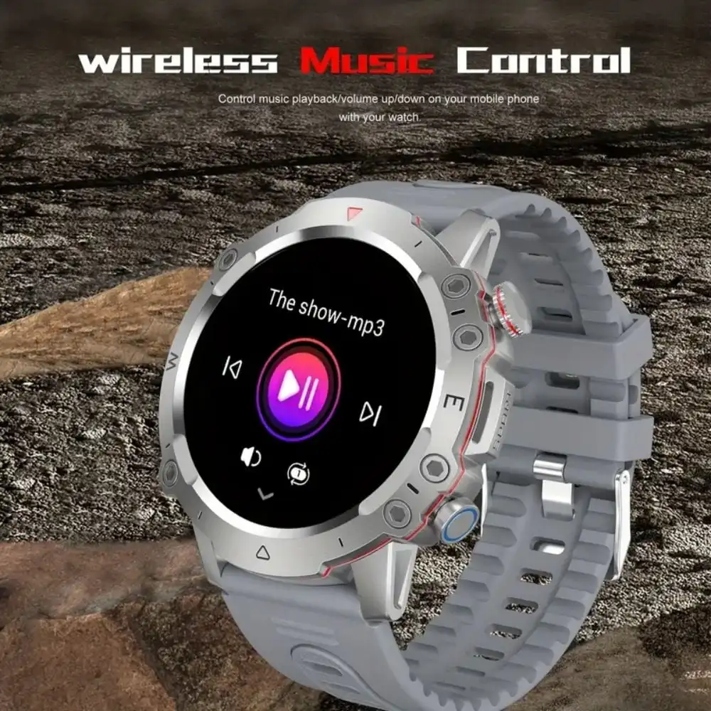 2026 New HD Full-Touch Smartwatch,Wireless Calling/Multiple Sports Modes/Alarm/Music/Watch Faces,Suitable for Android & iPhone 5
