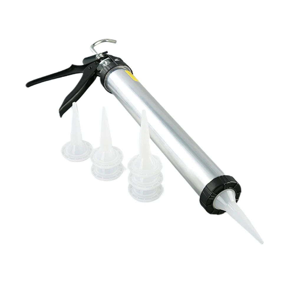 Caulking Gun Nozzles Caulking Nozzle 10pcs Structural Glue Nozzle Plastic Universal Glass Glue Tip Mouth