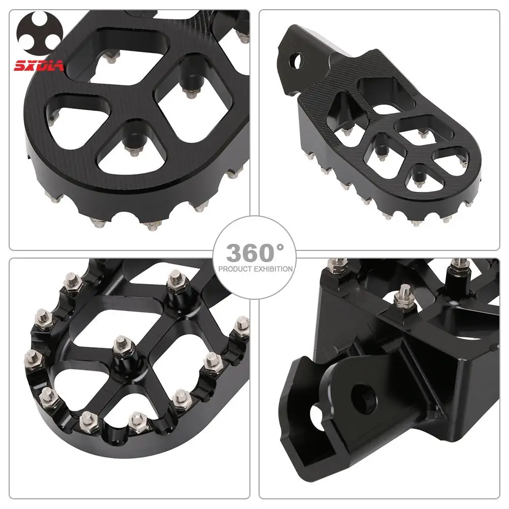 Motorcycle Footrests CNC Aluminum Foot Pegs for Surron Light Bee X S Sur Ron Support Bracket Lever