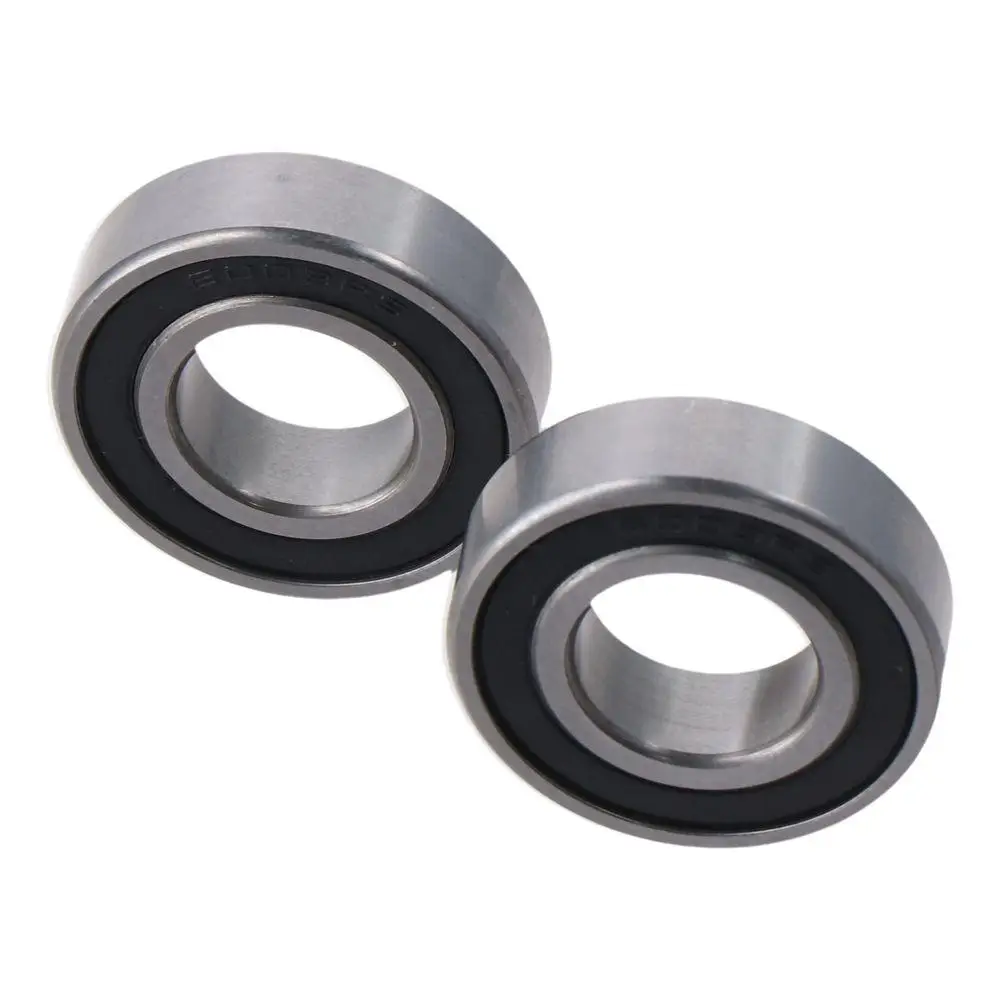 

2pcs Chrome Steel Deep Groove Ball Bearing Single Sealed 17mm x 35mm x 10mm Skateboard Ball Bearing Miniature Deep Groove